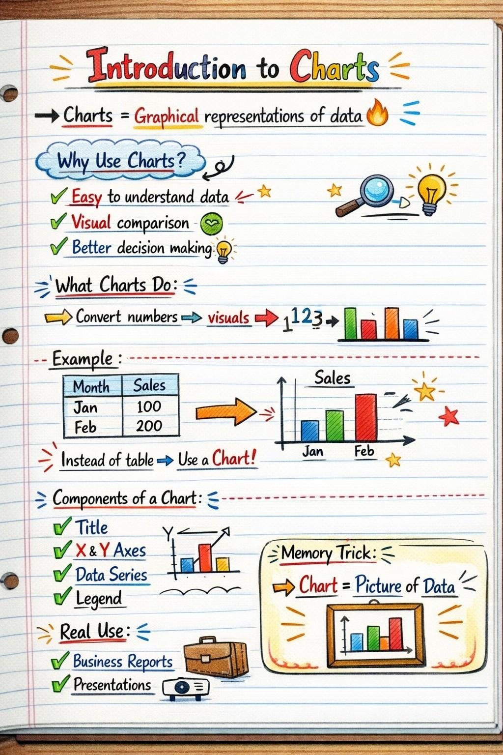 Excel Animation Notes